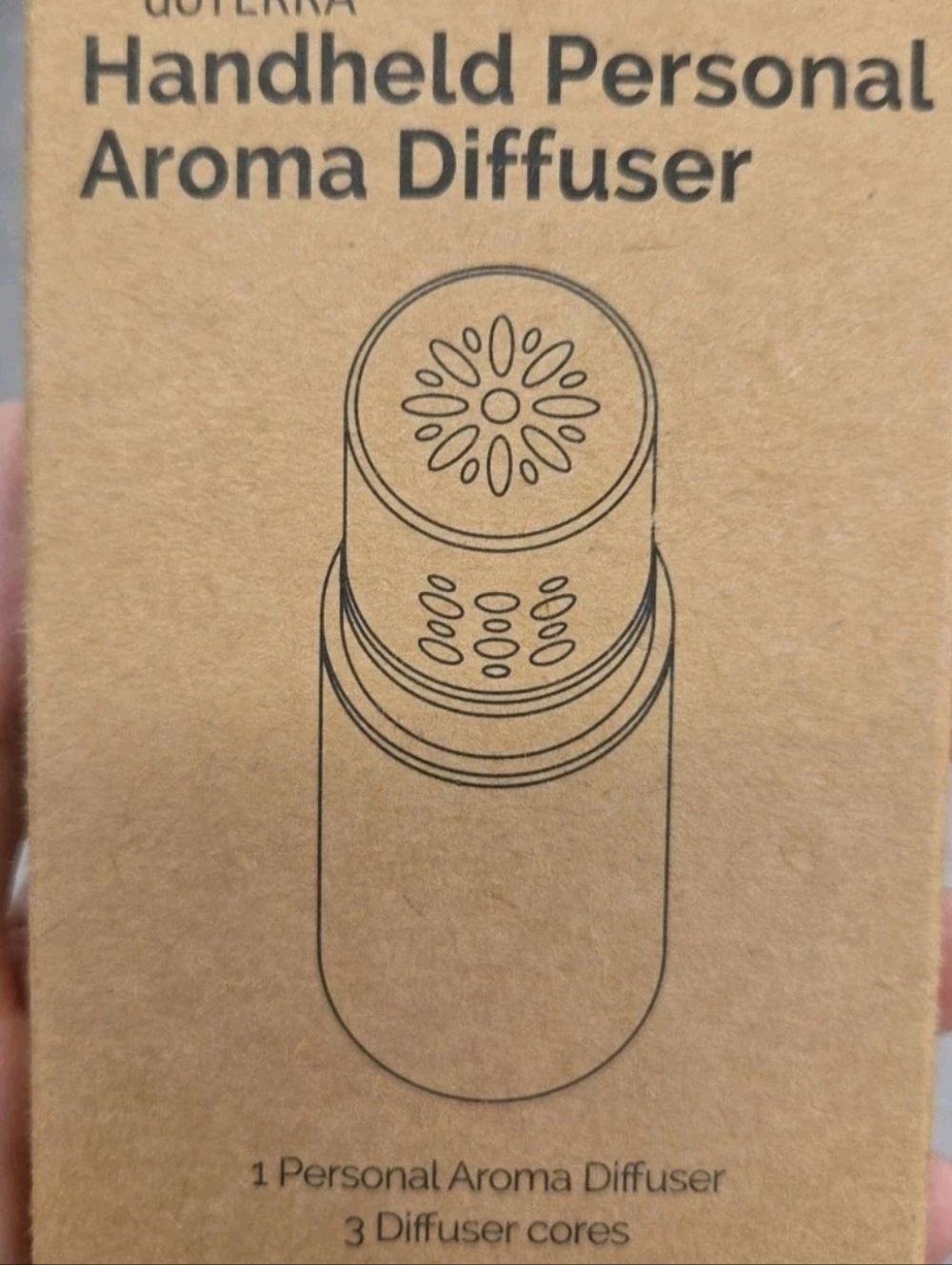 doTERRA handheld personal aroma diffuser Blue New in Box